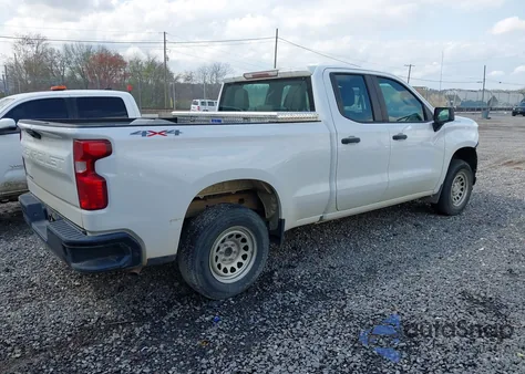2019 Chevrolet Silverado 1500 Work Truck из США, поврежденный, VIN 1GCRYAEH5KZ209446